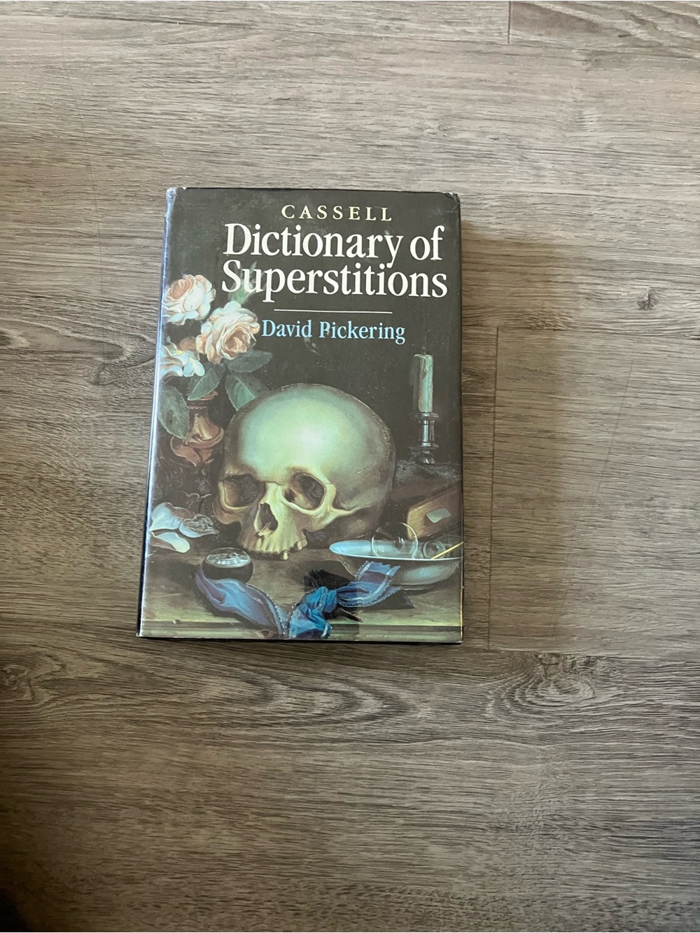 3/$15 Cassell Dictionary of Superstitions by David Pickering - Dark Cover